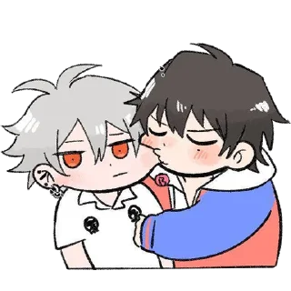 Telegram sticker ❤️ Boys Love [@TodorokiShouto]