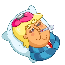 Telegram sticker 🤒 Trump