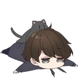 Sticker 🫠 Менхера-кун 6 @Nyasticks