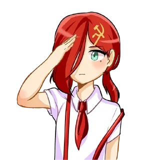 Video sticker 🫡 Коммунизм Тян - @stikersR34