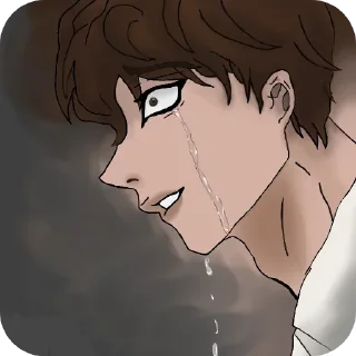 Телеграм стикер 😢 Какашка