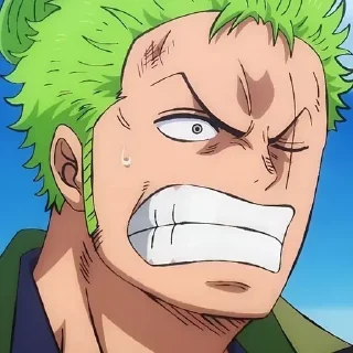 Telegram sticker 💚 -Roronoa Zoro-