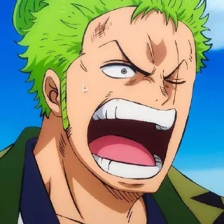 Telegram sticker 💚 -Roronoa Zoro-