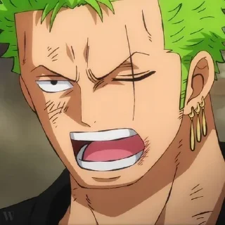 Telegram sticker 💚 -Roronoa Zoro-