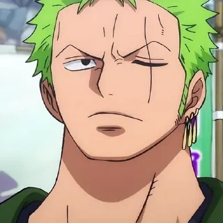 Telegram sticker 💚 -Roronoa Zoro-
