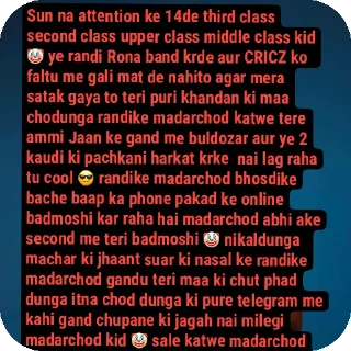 Video sticker ✋ Gaali pack...! 🐐