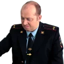 Telegram sticker 😞 Полицейский с рублёвки