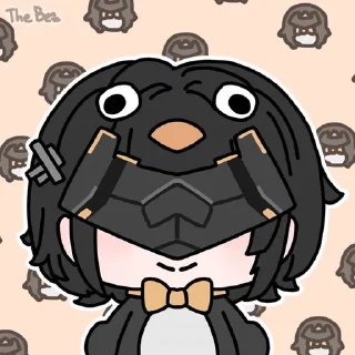 Телеграм стикер 🐧 endfield mix