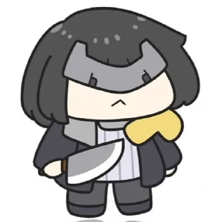 Телеграм стикер 🔪 endfield mix