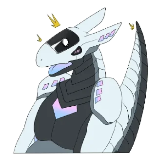 Telegram sticker 😲 Silica Synth Stickers by @NomuraLok