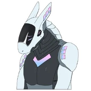 Telegram sticker 😪 Silica Synth Stickers by @NomuraLok