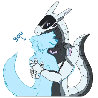 Sticker 🤗 Silica Synth Stickers by @NomuraLok