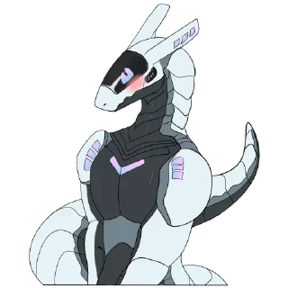 Video sticker 😳 Silica Synth Stickers by @NomuraLok