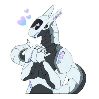 Telegram sticker 🤤 Silica Synth Stickers by @NomuraLok
