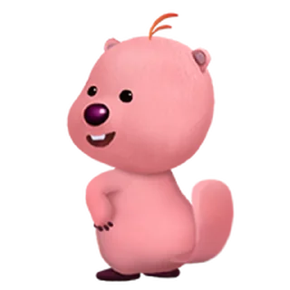 Telegram sticker ⭐ 잔망 루피 12 @moe_sticker_bot