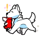 Telegram sticker ❗ KazuCinza