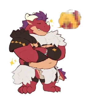 Телеграм стикер 🍖 Astrolicious