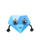 Sticker 😄 Diamond
