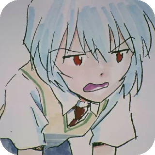 Video sticker 👄 ayanami