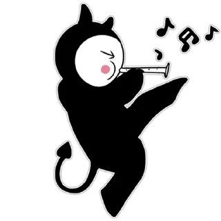 Telegram sticker 🎺 Чёрт-те чё @taketnantaket