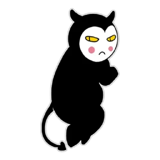 Telegram sticker 😤 Чёрт-те чё @taketnantaket