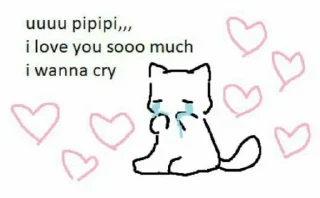 Telegram sticker ❤ meow - :: @fStikBot