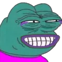 Telegram sticker 😂 Pepe Evolution by @Katycat