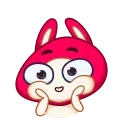 Telegram sticker 😊 Qwabbit