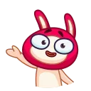 Telegram sticker 👋 Qwabbit