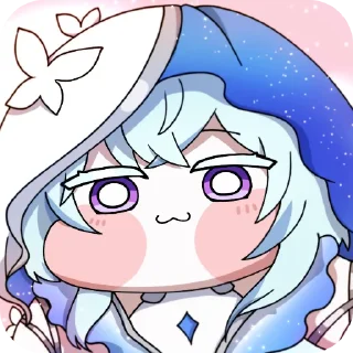 Telegram sticker 😁 My beloved Shorekeeper 2❤@Ravenuzis @EmojiRu_Bot