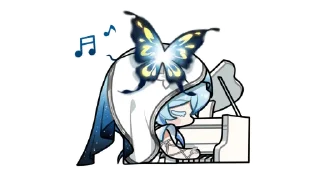 Video sticker 🌟 My beloved Shorekeeper 2❤@Ravenuzis @EmojiRu_Bot