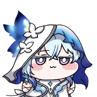 Telegram sticker 😌 My beloved Shorekeeper 2❤@Ravenuzis @EmojiRu_Bot