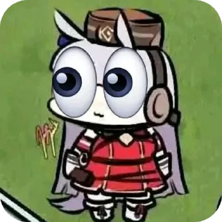 Телеграм стикер 🎩 Umamusume