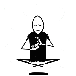 Telegram sticker 💅 Eat. Shit. Laugh. #1031 @sticker_bot