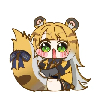 Телеграм стикер 🐱 Ju FuFu~ 🐯✨ :: @fStikBot