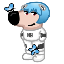 Sticker 🧏‍♂️ Milady Rei (@yovssmash)
