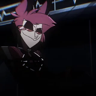 Video sticker 👇 [ Alastor @stickerpakHotelHazbin ] @TgEmojiBot