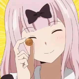 Video sticker ☺️ Госпожа Кагуя @anime_stickerr