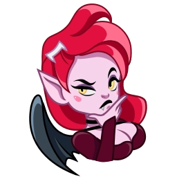 Sticker 🎀 𝑣𝑎𝑚𝑝 𝑔𝑖𝑟𝑙 °• @raqside