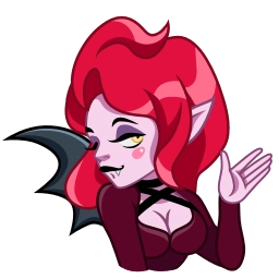 Sticker 🎀 𝑣𝑎𝑚𝑝 𝑔𝑖𝑟𝑙 °• @raqside