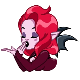 Sticker 🎀 𝑣𝑎𝑚𝑝 𝑔𝑖𝑟𝑙 °• @raqside