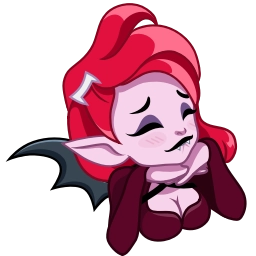 Sticker 🎀 𝑣𝑎𝑚𝑝 𝑔𝑖𝑟𝑙 °• @raqside