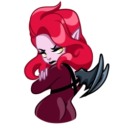 Sticker 🎀 𝑣𝑎𝑚𝑝 𝑔𝑖𝑟𝑙 °• @raqside
