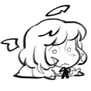 Telegram sticker 😇 dumbasses