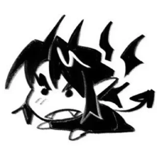 Telegram sticker 😈 dumbasses