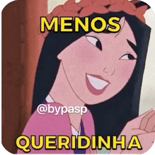 Telegram sticker 🙂 Mais uma da loira @bypasp 😌