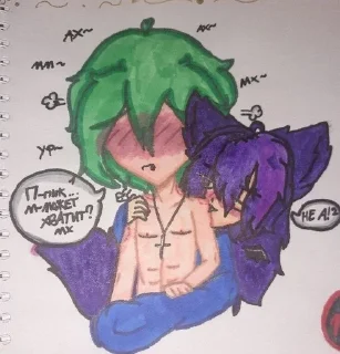 Телеграм стикер 🧛‍♂️ Пекавару Яойчег😈😈😈 :: @fStikBot