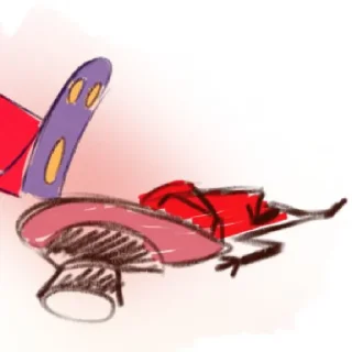 Telegram sticker 🧍 Caine|TADC