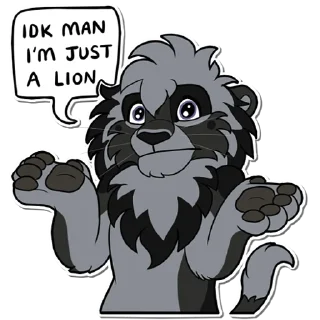 Video sticker 😕 IDK Lions