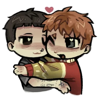 Telegram sticker 🫂 КА ШЕ Н ЦОВЫ @myawoo111